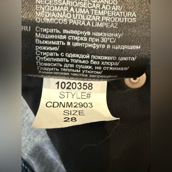 NYDJ Curves 360 Plus Size Slim Straight Capri Crop Jeans Size 28 - Picture 8 of 11